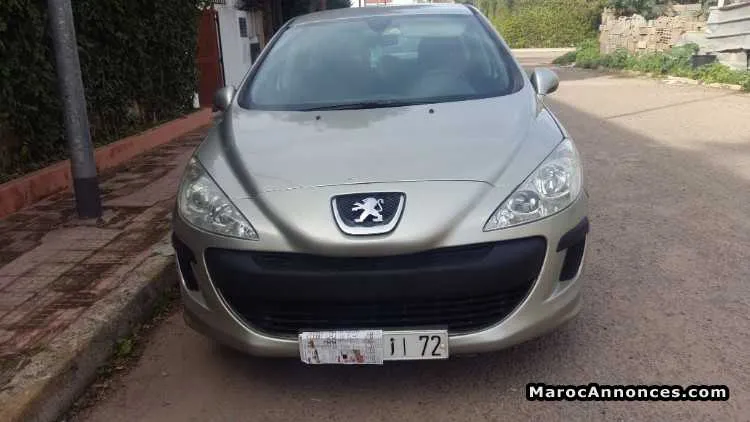 Peugeot 308 diesel modèle 2008 - الدار البيضاء (3)