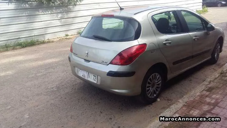 Peugeot 308 diesel modèle 2008 - الدار البيضاء (2)