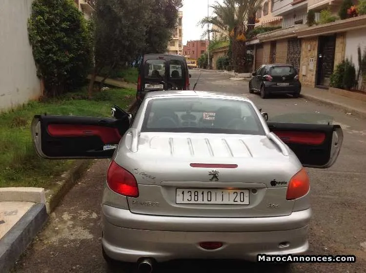Peugeot 206 cc - الدار البيضاء (3)