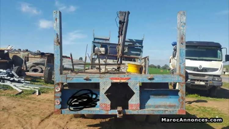 Camion grue marque daf - الدار البيضاء (2)