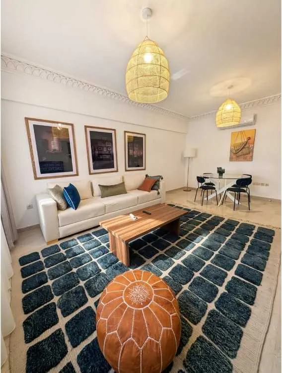 Location longue durée, menara mall, 2 chambres - الدار البيضاء (3)