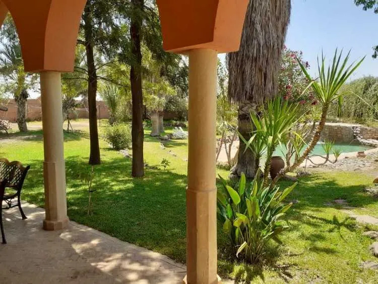Villa jardin piscine marrakech palmeraie - مراكش (2)