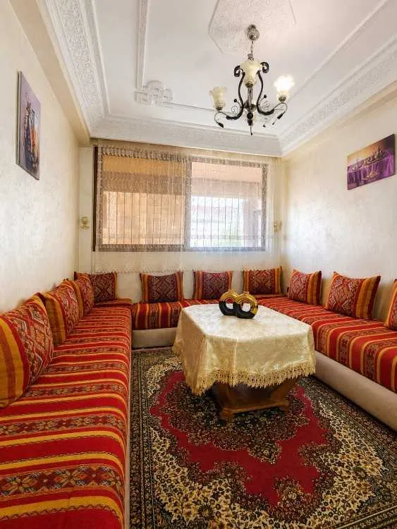 Nid marocain raffiné · 3ch · balcon · 6pers. - أكادير (2)