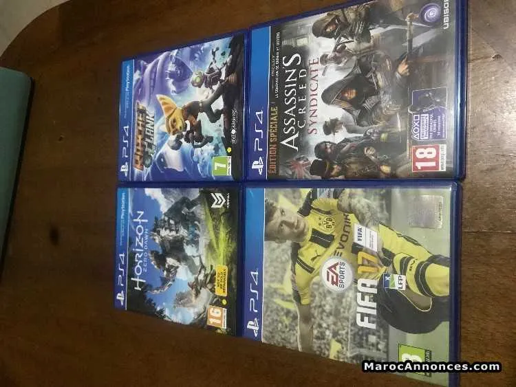 Jeux ps4 - الدار البيضاء