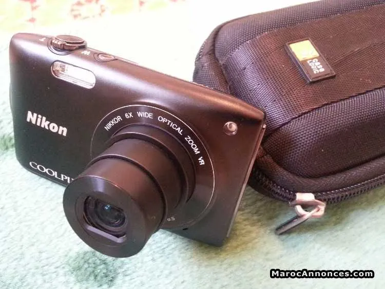 Nikon coolpix s3300 avec accessoires - الدار البيضاء