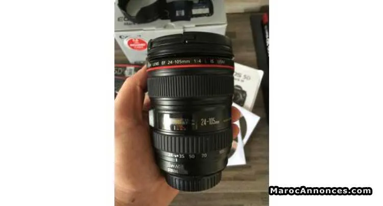Canon eos 5d mark iv boîtier nu + objectif 24-105m - الدار البيضاء (2)