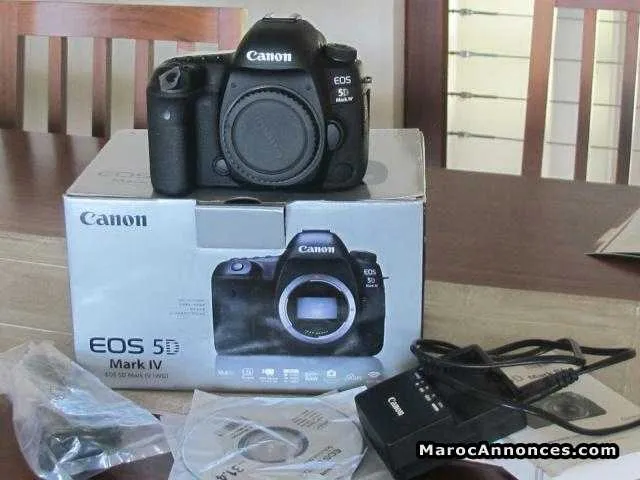 Canon eos 5d mark iv boîtier nu + objectif 24-105m - الدار البيضاء