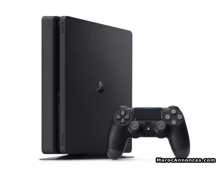Ps4 slim 1000gb flashé avec 10 jeux offerts - الدار البيضاء (2)