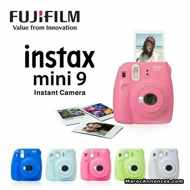 Instax mini 9+film 10 - الدار البيضاء