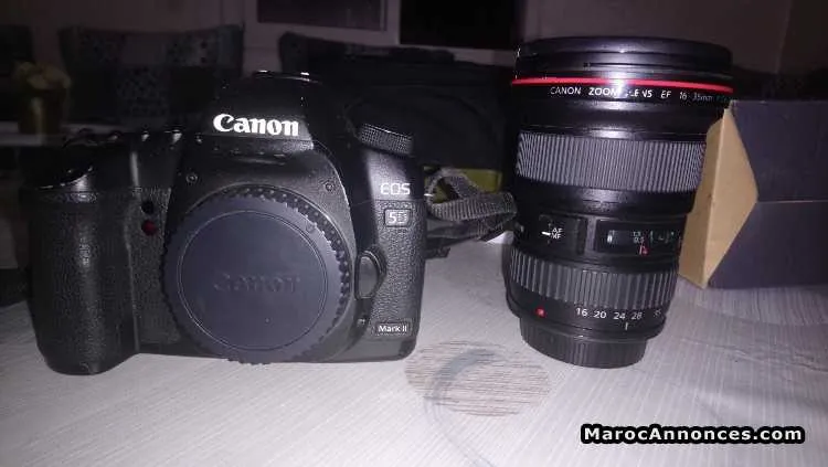 5d mark ii et canon 16-35mm et autres accessoires - الدار البيضاء (2)