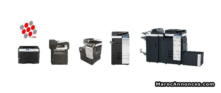 Photocopieur konica minolta couleur bizhub c454 - الدار البيضاء