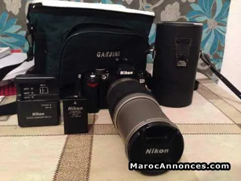 Nikon d60 nikkor 70300mm - الدار البيضاء