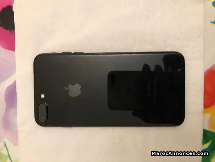 Iphone 7plus 128 gb jet black - الدار البيضاء (2)