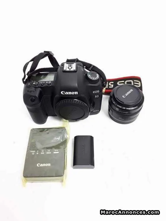 Canon eos 5d mark ii avec 50mm 1.8 trés bonne état - الدار البيضاء