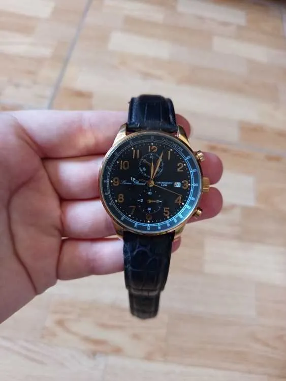 Montre lucien piccard chronograph originale - الدار البيضاء (2)