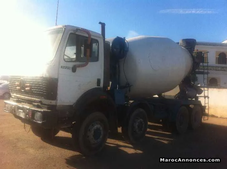 Camion malaxeur - الدار البيضاء