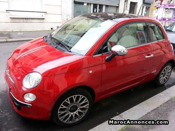 Fiat 500 essence modèle fin 2014 - الدار البيضاء