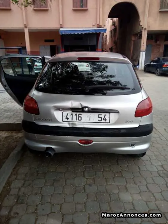 Peugeot 206 zwina - الدار البيضاء (2)