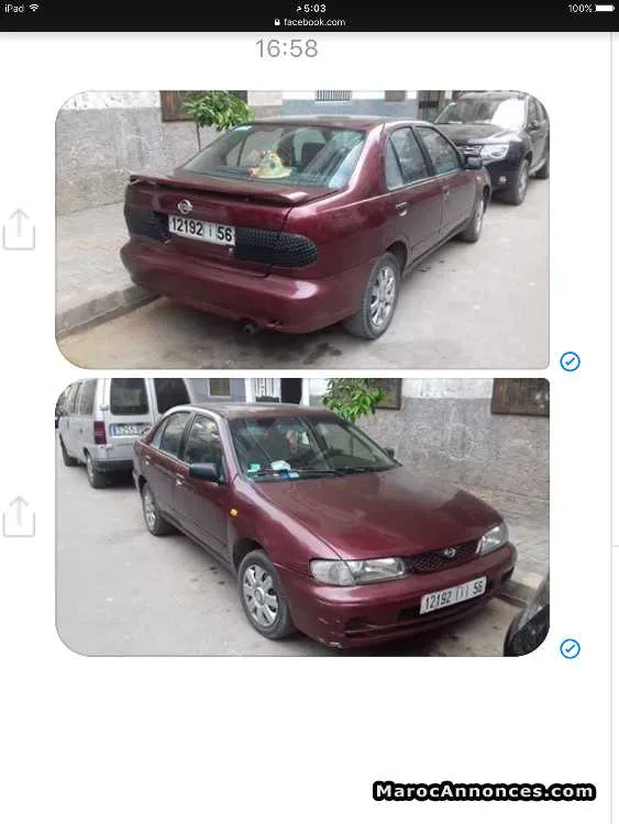 Vente  voiture nissan - الدار البيضاء