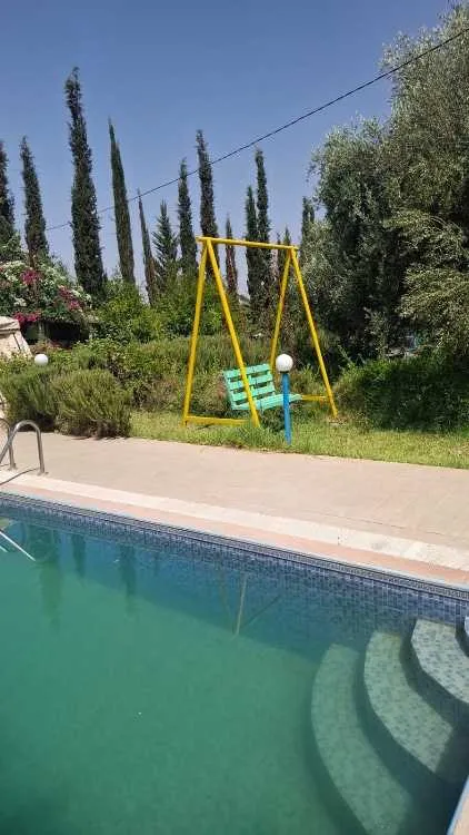 Villa ferme oasis kawtar avec piscine - مراكش (3)