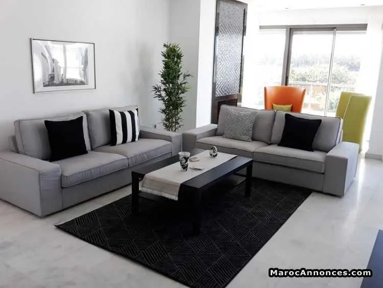 Appartement meublé de 150 m² - bouskoura - الدار البيضاء