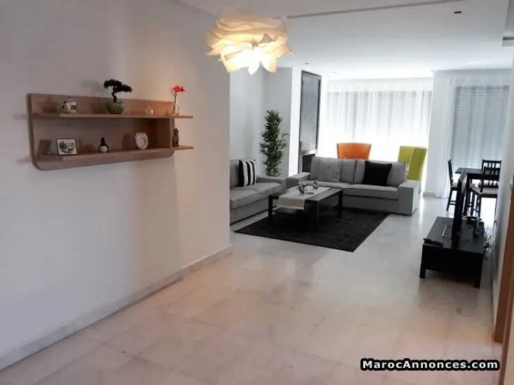 Appartement meublé de 150 m² - bouskoura - الدار البيضاء (2)
