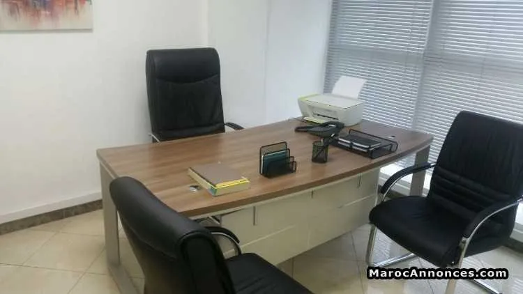 Plateau bureau hs équipé - excellent emplacement - الدار البيضاء