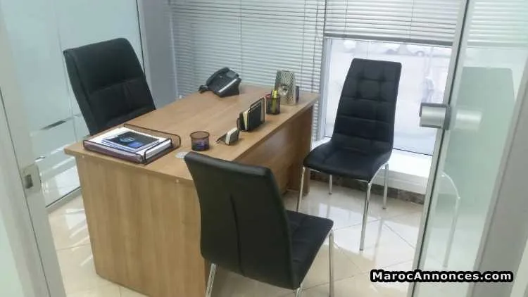 Plateau bureau hs équipé - excellent emplacement - الدار البيضاء (2)
