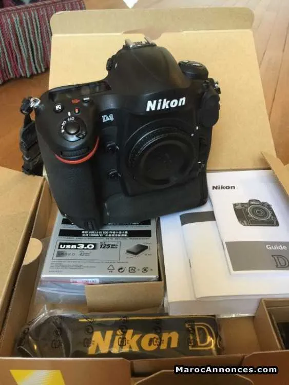 Nikon d4 en boite d'origine - الدار البيضاء