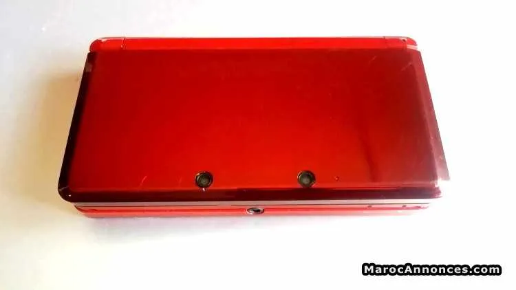 Nintendo 3ds rouge flashée 32 go - الدار البيضاء
