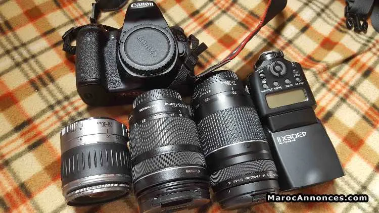 Canon 70d 3objectifs et triped et sac - الدار البيضاء (3)