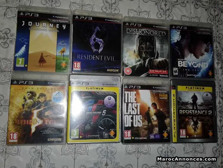 Jeux ps3 - الدار البيضاء