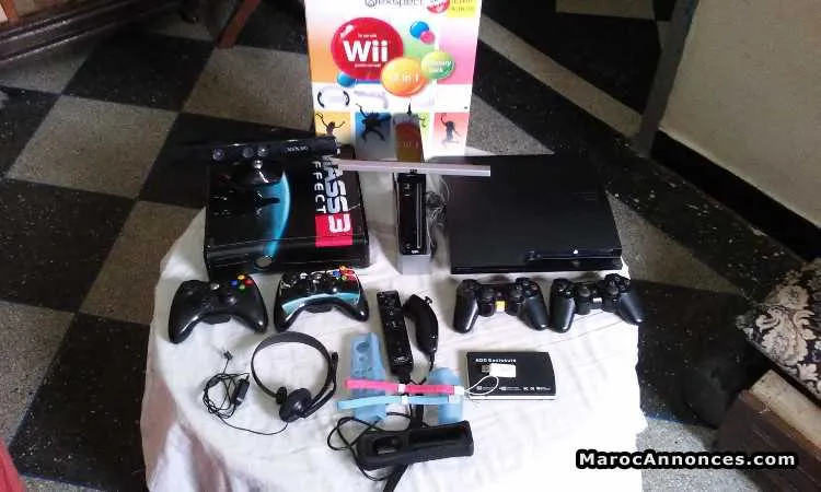 Playstation 3 & xbox 360 & wii nintendo - الدار البيضاء