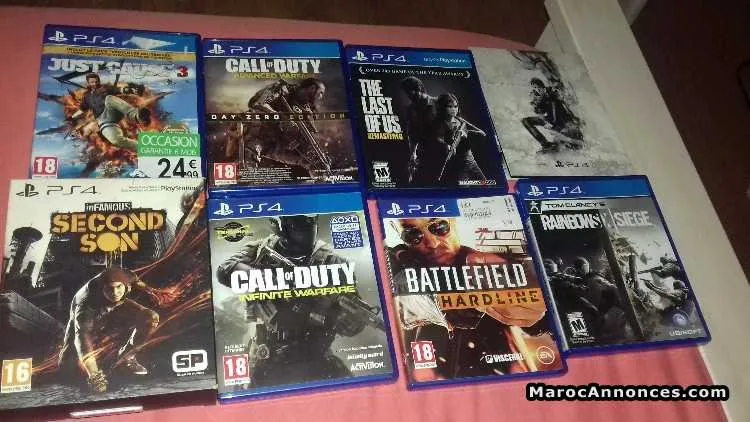 Jeux ps4 - الدار البيضاء