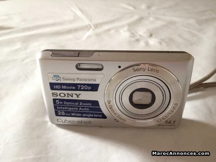 Appareil photo sony lens 14.1 mp - الدار البيضاء (3)