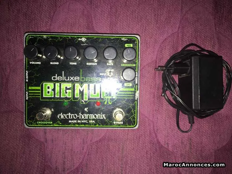 Electro harmonix big muff deluxe bass - الدار البيضاء