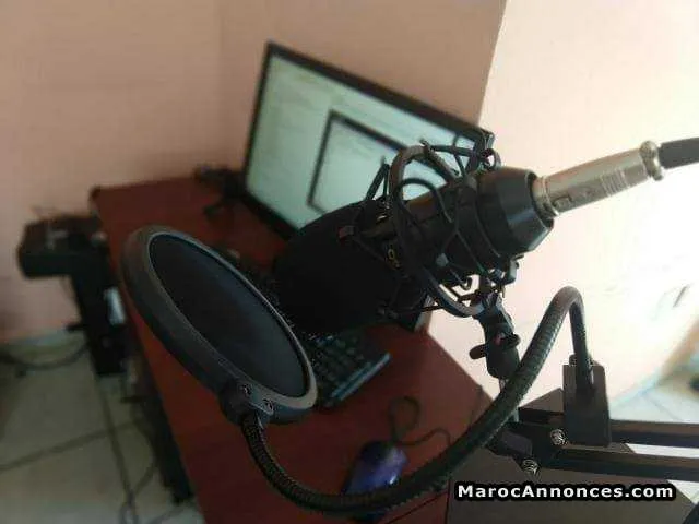 Microphone studio bm800 - الدار البيضاء