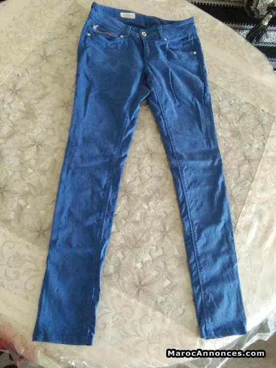 Pantalon bleu taille 38 - الدار البيضاء