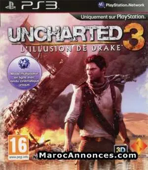 Uncharted 1 & 3 ps3 - الدار البيضاء (2)