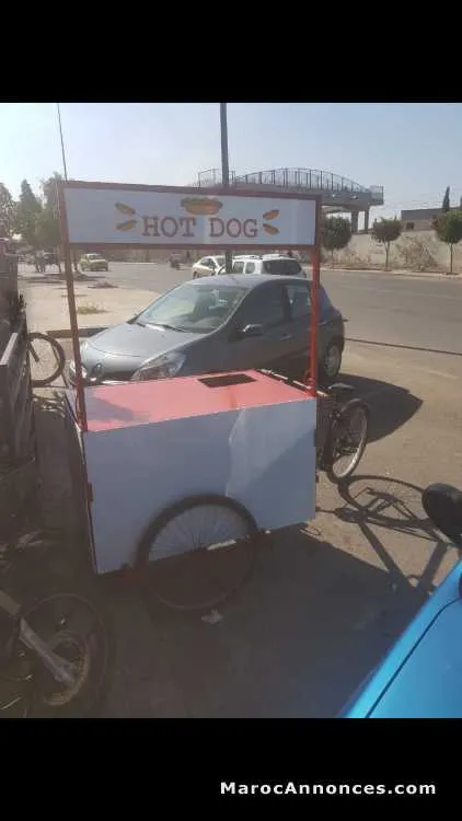 Foodbike pour vente de nourriture - الدار البيضاء