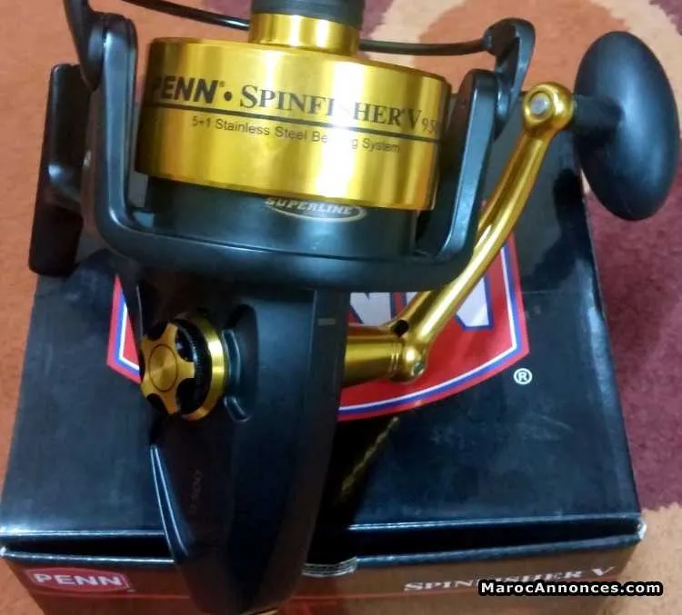 Moulinet spinfisher 9500ssv - الدار البيضاء