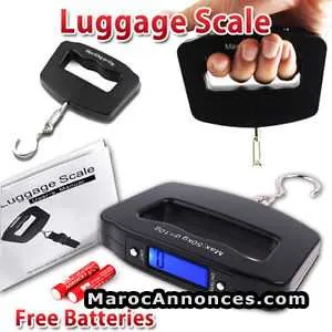 Pese bagage electronique lcd (de 10g a 50 kg max) - الدار البيضاء (2)