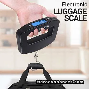 Pese bagage electronique lcd (de 10g a 50 kg max) - الدار البيضاء