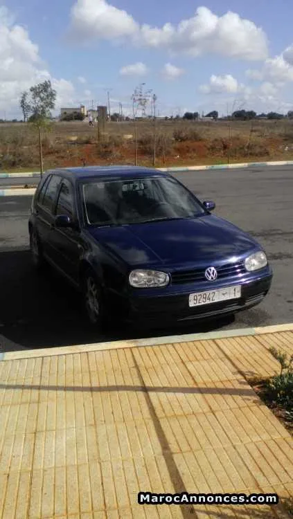 Golf 4 6 éme vitesse à vendre - الدار البيضاء (2)