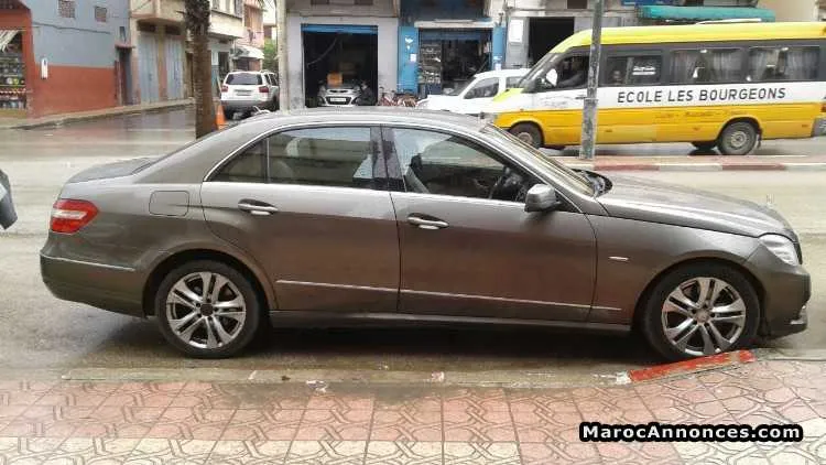 Mercedes e350 d - الدار البيضاء (3)