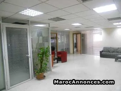 Plateau de bureau à sidi maarouf de 298 m2 - الدار البيضاء