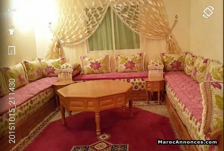 Appartement meublé au 1 èr étage - الدار البيضاء