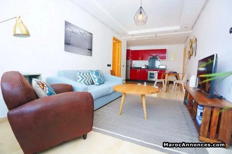 Studio neuf et meublé de 70 m² racine - الدار البيضاء