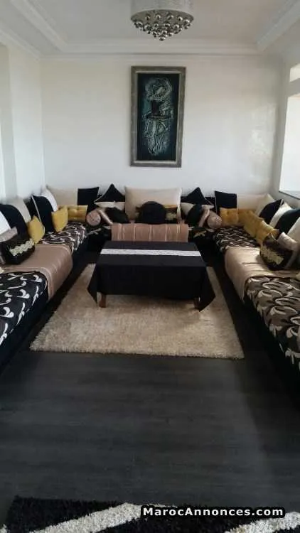 Appartement meublé de 135 m2 à louer à tanger - الدار البيضاء