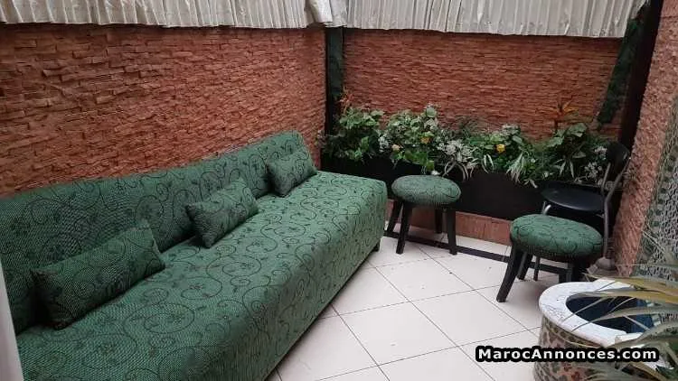 Studio meuble a maarif extension avec une terrasse - الدار البيضاء (2)